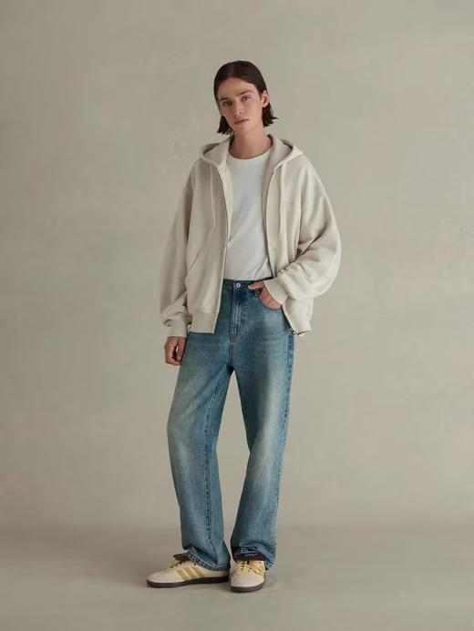 Evistub/E-3QWY17/500G重磅拉链连帽卫衣 商品图0