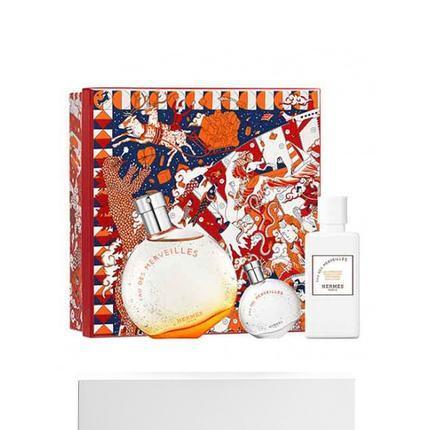 【航免仓】Hermes爱马仕橘彩三件套（香水50ml+7.5ml+身体乳40ml） 商品图0