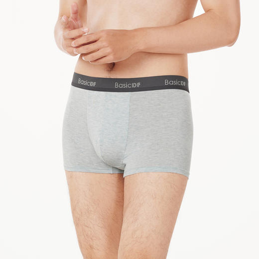 都市丽人都市锋尚日常休闲内裤男50S人棉色纱男士内裤平角内裤FK4CB5 商品图2