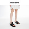 lost in echo2024春季新品设计师品牌尖方头异形镂空跟运动凉拖 商品缩略图4