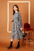 Le Malene 经典黑白格纹连衣裙 10942 商品缩略图0
