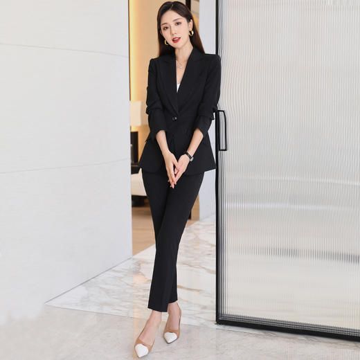 重磅福利！职业西装套装时尚气质正装高端经理工作服 商品图3