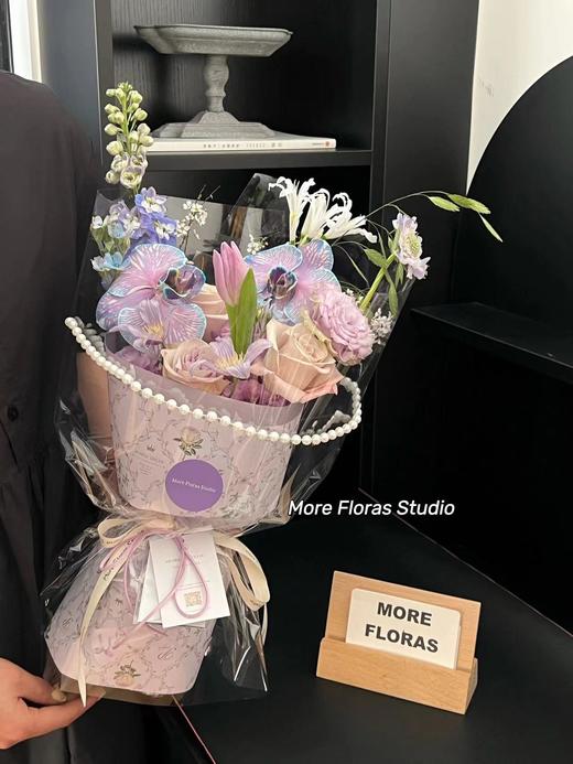 【珍珠饰品】8cm半圆珍珠链白色（15米/卷） 商品图3