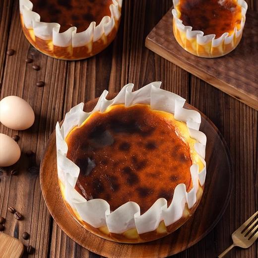 50个/盒 巴斯克专用油纸 免折叠双面硅油纸托 烤箱空气炸锅蛋糕纸托纸杯 商品图3