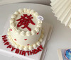 简约发字男生长辈生日蛋糕 商品缩略图1