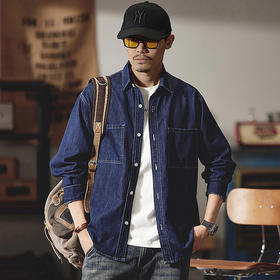 【新款DQ】大依优型大码牛仔外套新款牛仔衣青年百搭上衣潮款加肥加大胖子