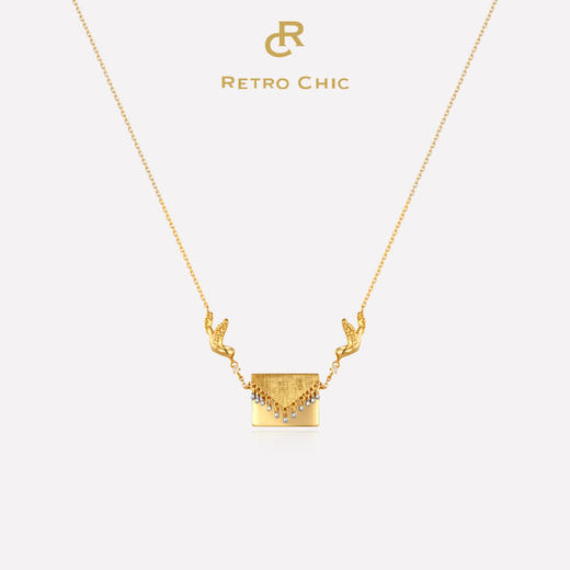 Love Note 情书系列 | 飞鸽情书项链 商品图0