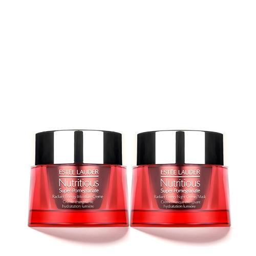 【航免仓】EstéeLauder雅诗兰黛红石榴（日霜+晚霜）50ml*2 商品图0