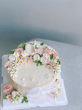 「女士」豆沙裱花 淡雅恬静