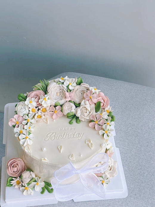 「女士」豆沙裱花 淡雅恬静 商品图0