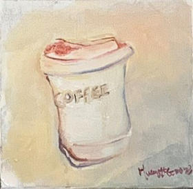 黄祎勤《午后咖啡》原作