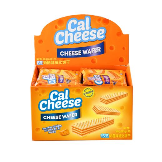 钙芝奶酪味威化饼干58.5g*10*2盒 商品图3