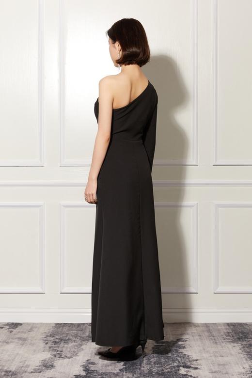 ESTELLICA 黑色露肩礼服连衣裙 10838 商品图2