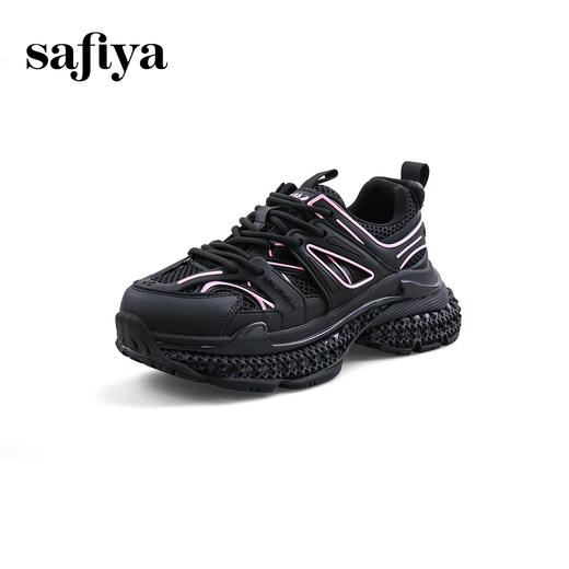 超值精选|Safiya/索菲娅2024网面厚底机能老爹鞋SF33912384 商品图5
