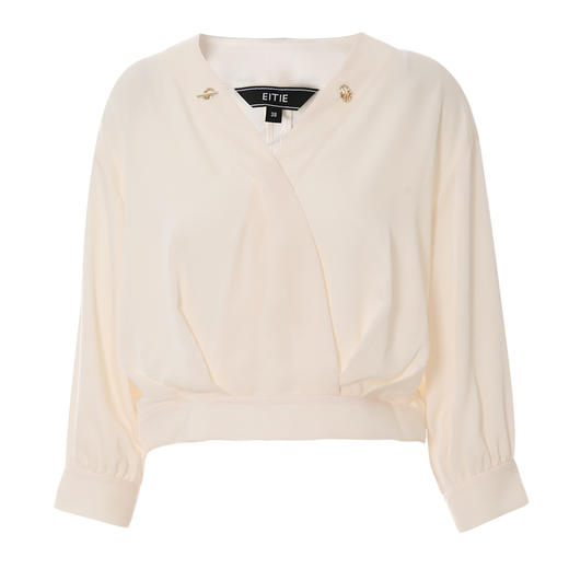 EITIE爱特爱夏季新款通勤百搭显瘦小上衣7413108 商品图6