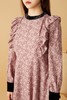 ANSUABEL 复古碎花荷叶边连衣裙 10477 商品缩略图3