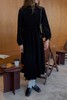 L.Fleuri 黑色高领收腰A型连衣裙 15069 商品缩略图2
