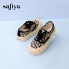 超值精选 |Safiya/索菲娅2024小众低帮豹纹印花轻便懒人帆布鞋SF33912370 商品缩略图5
