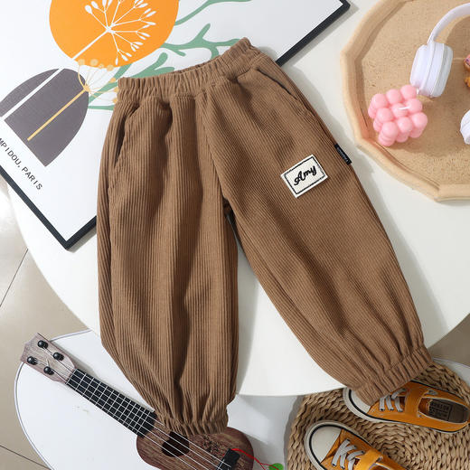 【59元任选2条春秋宝宝裤】2024春季新款 男童女童春季卫裤牛仔裤休闲裤 耐穿耐磨 舒适面料 商品图4