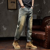 【Q】【新款DQ】大依优型大码直筒牛仔裤长裤男舒适弹力休闲简约百搭加肥加大男装潮款 商品缩略图1