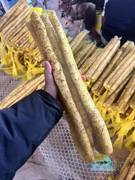 周三秒杀：【金沙山药】一袋3斤左右，肉质紧实，细长饱满，冰糖口感，清香软糯！！！ 商品图0