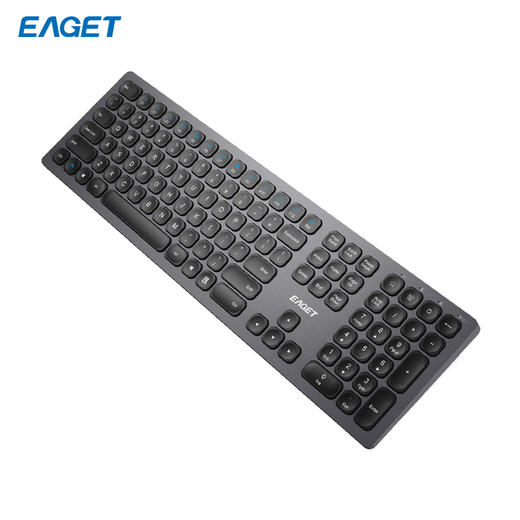 忆捷TYPE-C充电无线键盘鼠标套装静音剪刀脚薄膜轻薄简约无线键鼠套装YT02 商品图1