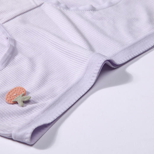 都市丽人健康木代尔系列纤柔绵内裤女人棉罗纹女士内裤低腰三角内裤LK43C1 商品图5