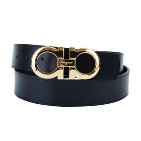 【航免仓】Ferragamo/菲拉格慕双面可调式GANCINI皮带115ml