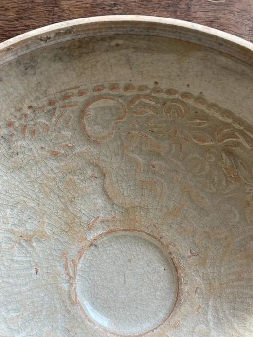 影青印花娃娃花卉纹碗，顺丰包邮 商品图6