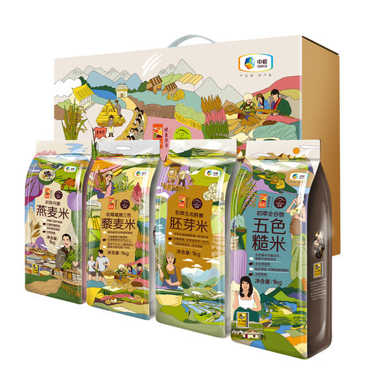 初萃 健康+杂粮礼盒4kg 商品图0