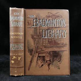 1906年 垂钓指南（卷1） 数百幅版画插图 漆布精装32开