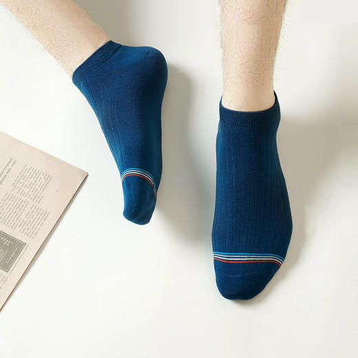 都市丽人都市锋尚休闲系列船袜精梳棉袜子中厚船袜船袜FC4DA3 商品图1