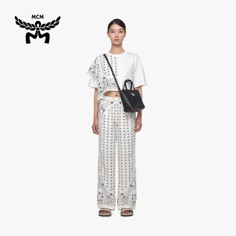 MCM 手提斜挎包 MINI  MWPAATN04BK001-F .人造革/牛皮革