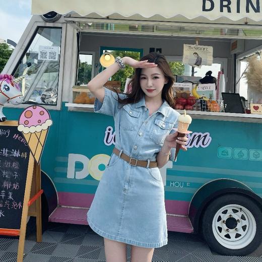 金蘑菇菇【牛仔很忙】真丝冰氧吧黑科技面料套装～ 商品图2