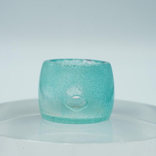 会呼吸的琉璃 梅花盖置 琉璃 商品图4