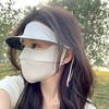 【防晒口罩脸基尼】黑胶帽檐，全脸防紫外线，堪称隔热小雨伞防晒衣，立体冰丝防晒面罩口罩 商品缩略图1