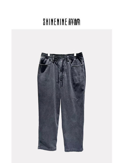 336631做旧牛仔裤 商品图0