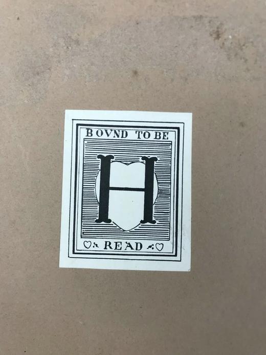 含藏书票！1819年 威廉·哈兹里特《关于英国喜剧作家的讲座》 全真皮精装大32开 商品图2