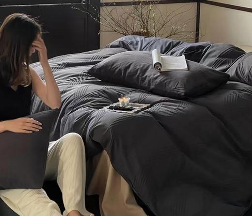 轻奢美拉德菱形提花四件套2.0*2.3mG119100075 商品图3