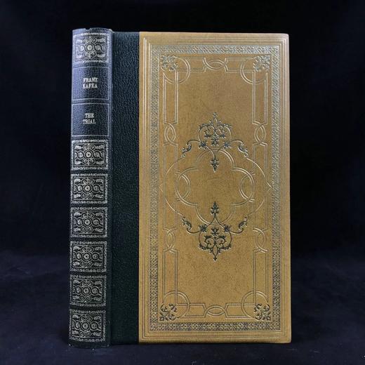 卡夫卡《审判》（1968） 22幅插图 苍鹭出版社（HeronBooks）复古仿皮精装本 商品图0