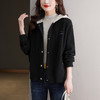 连帽女士外套早春2024新款，春秋外搭妈妈休闲洋气开衫CC-10-3709 商品缩略图3
