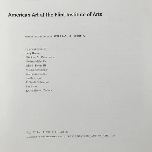 弗林特艺术学院美国艺术图集 134幅彩色插图 精装大16开 商品图3