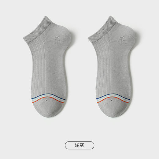 都市丽人都市锋尚休闲系列船袜精梳棉袜子中厚船袜船袜FC4DA3 商品图7