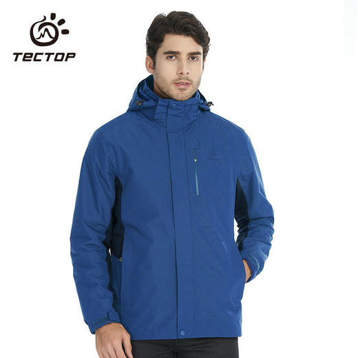探拓冲锋衣男女秋冬季三合一可拆卸加绒保暖防风防水户外登山外套 商品图9