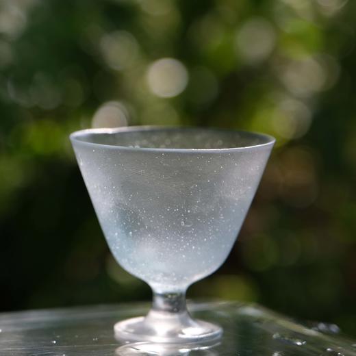 会呼吸的琉璃 敞口高足杯 琉璃 商品图3