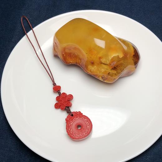 红砂祥云平安扣中国结手机链、包挂、挂件 饰品美物 商品图3
