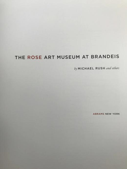 美国布兰代斯玫瑰艺术博物馆图集 约200幅插图 精装大16开 商品图3