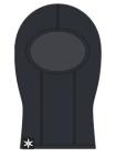 24/25Airblaster护脸Merino Ninja Face-Black 商品图0