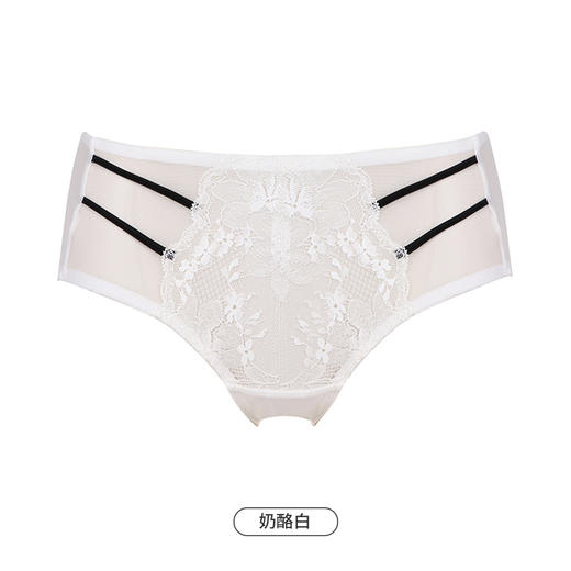 都市丽人蕾丝网布内裤女蕾丝+网布内裤平角内裤YP42A3 商品图13