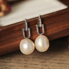 Manreya玛芮雅“午后初识”巴洛克珍珠耳环法式小众复古 商品缩略图9